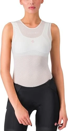 Castelli Pro Mesh Funktionsshirt ärmellos weiß (Damen)