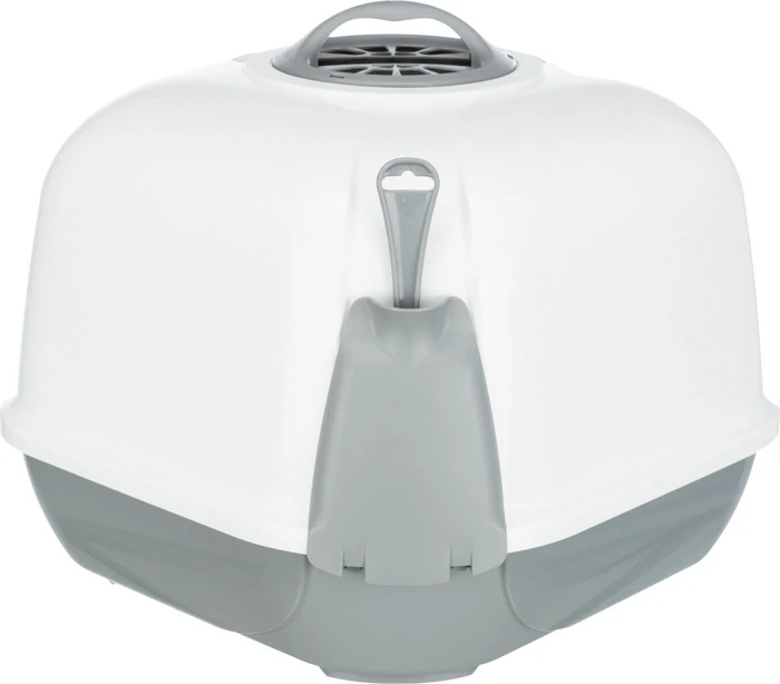 Trixie Ecktoilette Maro mit Haube, grau/weiß (40356) – Bild 4 von 12