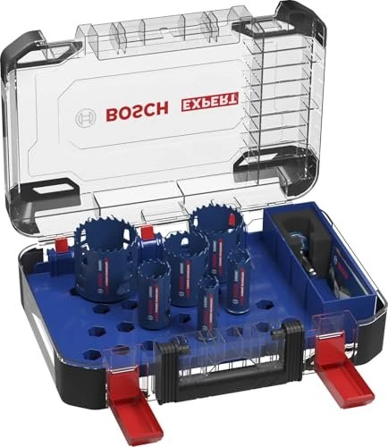 Bosch Professional EXPERT Multi Material PC Plus Lochsägen-Sortiment inkl. Koffer, 9-tlg.