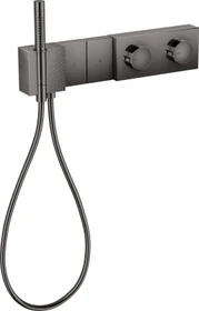 Hansgrohe Axor Edge Thermostatmodul Select 470/100 für 2 Verbraucher Diamantschliff polished black chrome