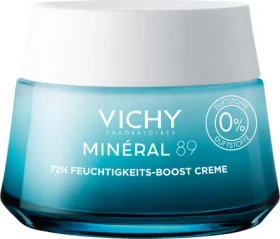 Vichy Minéral 89 72h Feuchtigkeits-Boost Creme ohne Duft, 50ml
