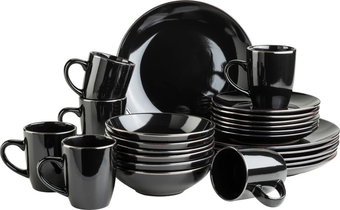 Mäser Mettalic Rim Kombiservice-Set, 24-tlg.