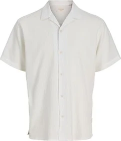 Jack & Jones Relaxed Fit Hawaii Hemd kurzarm cloud dancer (Herren)