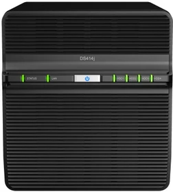 Synology DiskStation DS414j, 512MB RAM, 1x RJ-45 1000Base-T, 1x USB-A 3.0