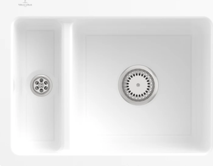 Villeroy & Boch Subway 60 XM flat flächenbündig Becken rechts snow white