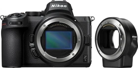 Nikon Z 5 Body mit Bajonettadapter FTZ