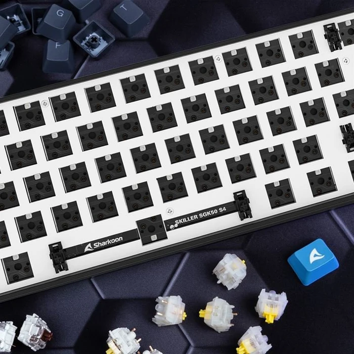 Sharkoon Skiller SGK50 S4 Barebone Gaming Tastatur, schwarz, ISO