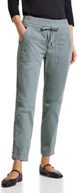 Street One Loose Fit Cord Hose washed blue (Damen)