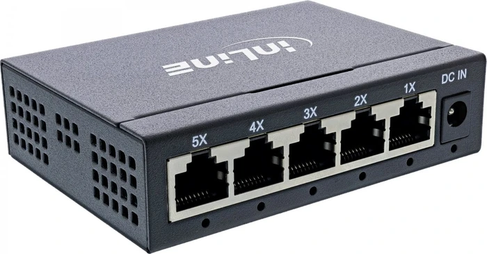 InLine Desktop Gigabit Switch, 5x RJ-45