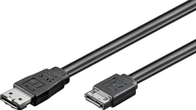 Wentronic Goobay SATA auf eSATA Kabel, 0.5m (93246)