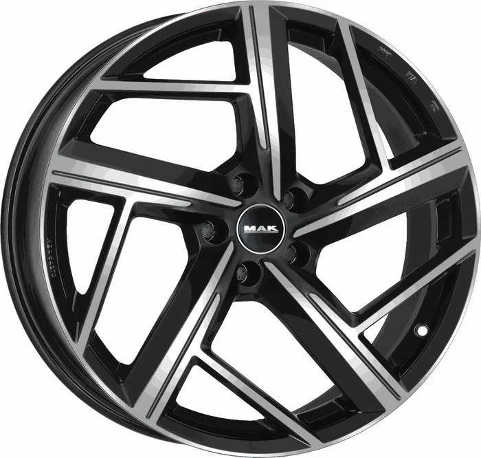MAK Qvattro 8.5x21 5/112 ET38 (verschiedene Farben)