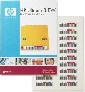 HP LTO-Ultrium 3 Bar Code Label Pack LTO-3