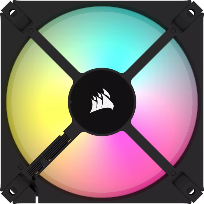 Corsair AR Series iCUE AR120 Digital RGB, schwarz, LED-Steuerung, 120mm
