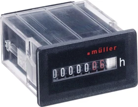 Hugo Müller Betriebsstundenzähler BW 30.18 230 V 50 Hz