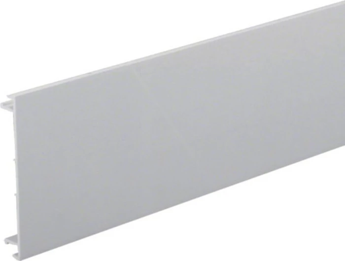 Hager Brüstungskanal-Oberteil zu BR mit Oberteilbreite 100mm aus PVC in lichtgrau