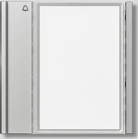 Siedle TM 700-1-0 SM Ruftasten für Vario Türsprechanlage, 1 Teilnehmer, Silber-Metallic
