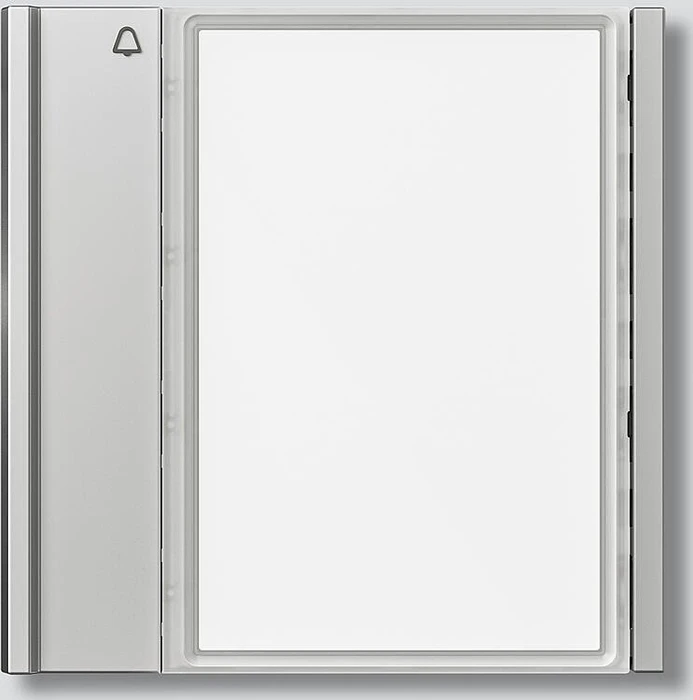 Siedle TM 700-1-0 SM Ruftasten für Vario Türsprechanlage, 1 Teilnehmer, Silber-Metallic