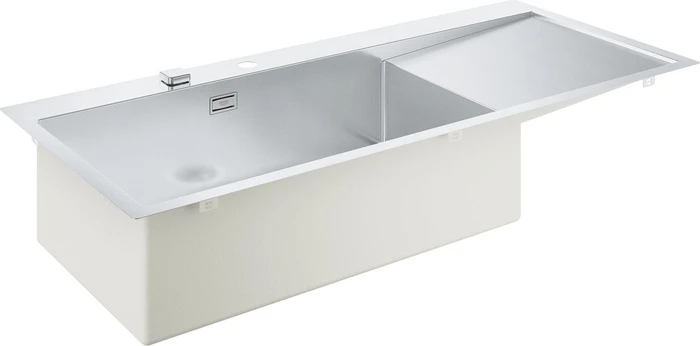 Grohe K1000 80-S 116/52 1.0 lh Einbau Becken links edelstahl