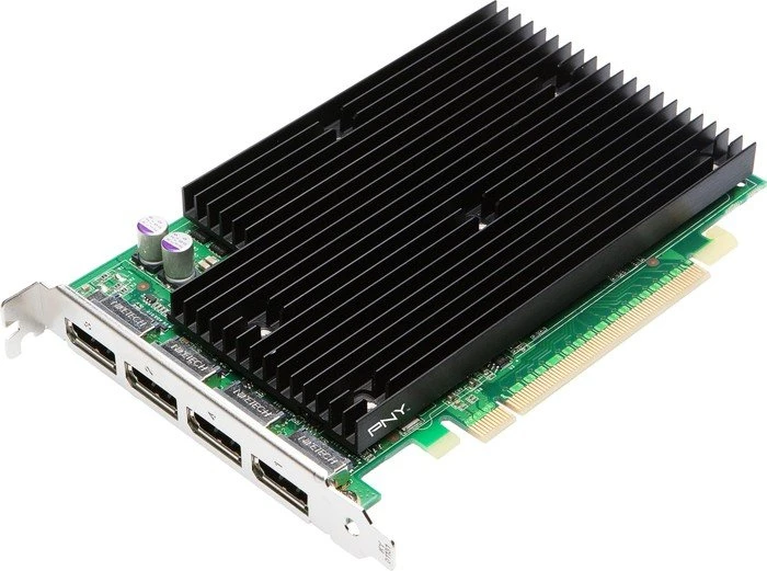 PNY Quadro NVS 450, 2x 256MB DDR3, 4x DP
