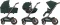 Maxi-Cosi Fame Kombikinderwagen twillic green Vorschaubild