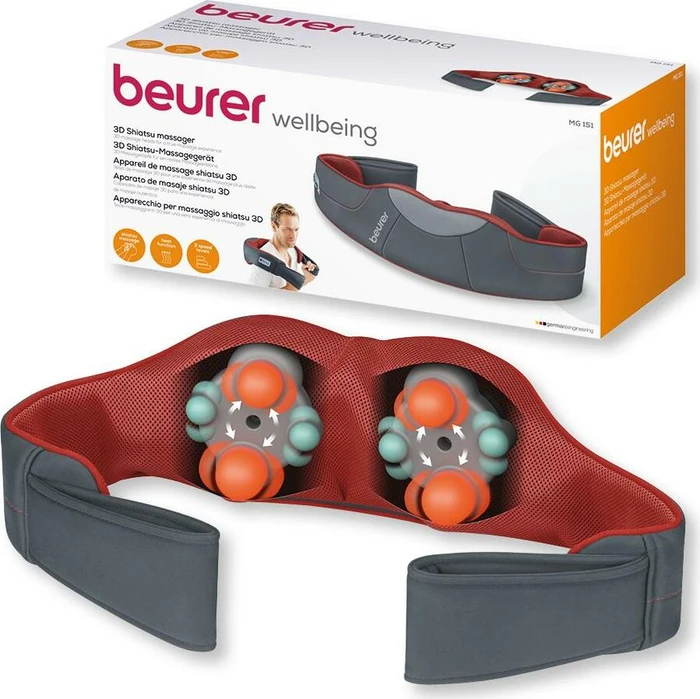 Beurer MG 151 Shiatsu-Massagegerät (643.08) – Bild 2 von 3