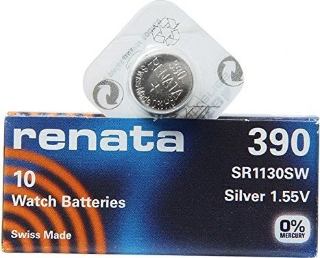 Renata Low Drain 390 (SR54/SR1130)