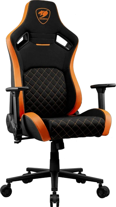 Cougar Defensor F CGR-DFF-ORB Gamingstuhl, schwarz/orange