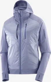 Salomon Elixir Hybrid Hooded Funktionsjacke blue granite (Damen)