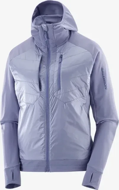 Salomon Elixir Hybrid Hooded Funktionsjacke blue granite (Damen)