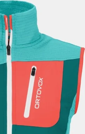 Ortovox Fleece Grid Funktionsweste ice waterfall (Damen)