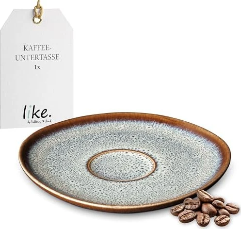 like by Villeroy & Boch Lave Beige Kaffee-Untertasse 15.5cm