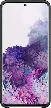Samsung Leather Cover für Galaxy S20 schwarz