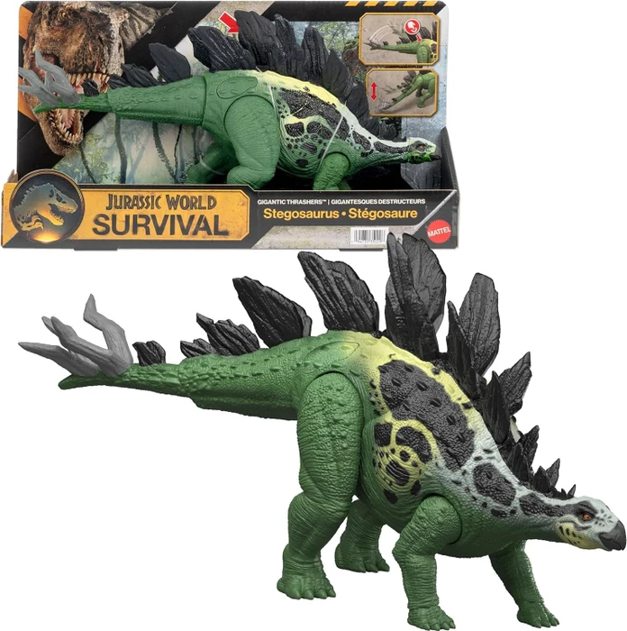 Mattel Jurassic World - Gigantic Thrashers Stegosaurus