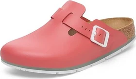 Birkenstock Boston Pro Naturleder mars red