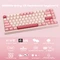 Wobkey Rainy 75 Standard, rosa, LEDs RGB, HMX Violet Linear, USB/Bluetooth, US Vorschaubild