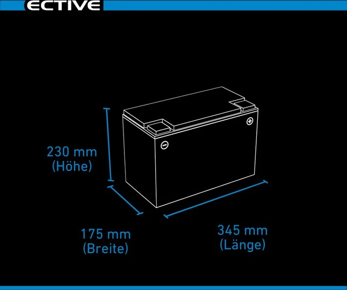 Ective Deep Cycle DC 120 AGM