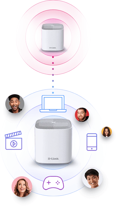 D-Link Covr AX1800 Wi-Fi 6 System Set, 3er-Pack
