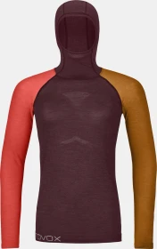 Ortovox 120 Comp Light Hoody Funktionsshirt langarm winetasting (Damen)