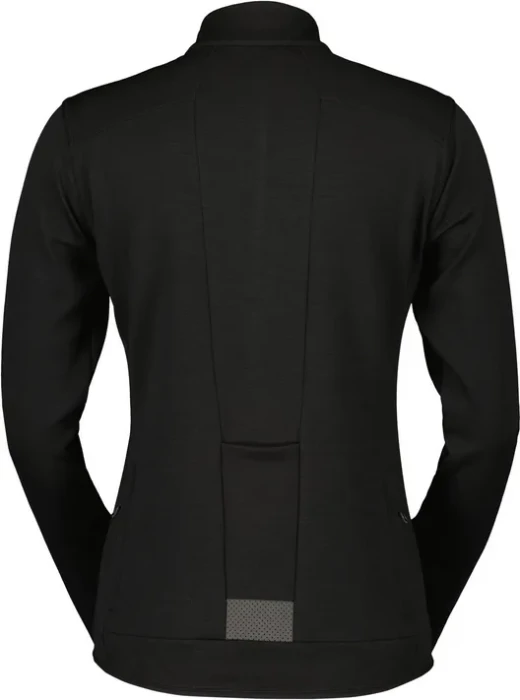 Scott Gravel Warm Merino Trikot langarm schwarz (Damen)