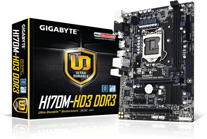 GIGABYTE GA-H170M-HD3 DDR3 (Intel 1151)