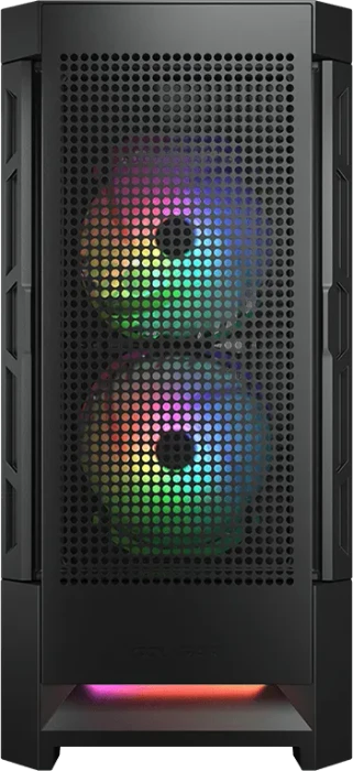 Cougar Airface RGB, schwarz, Glasfenster
