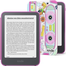 Amazon Kindle 13. Gen, 16GB Flash, ohne Werbung, Kids Edition, inkl. Hülle Bookman [2026]