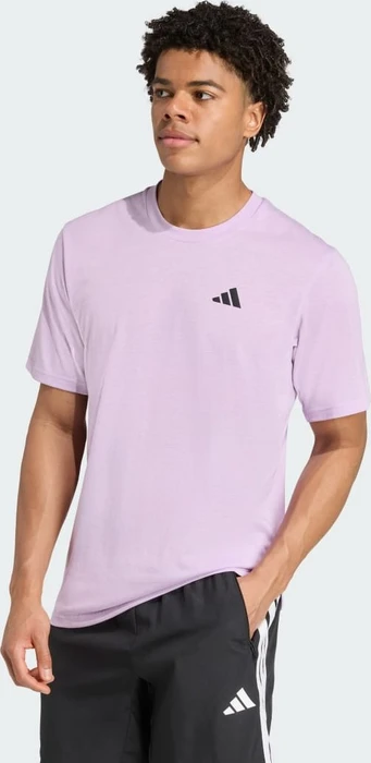 adidas Train Essentials Feelready Laufshirt kurzarm powder plum/black (Herren)
