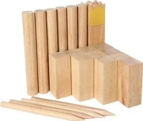Goki Kubb Wikingerspiel 21-tlg.