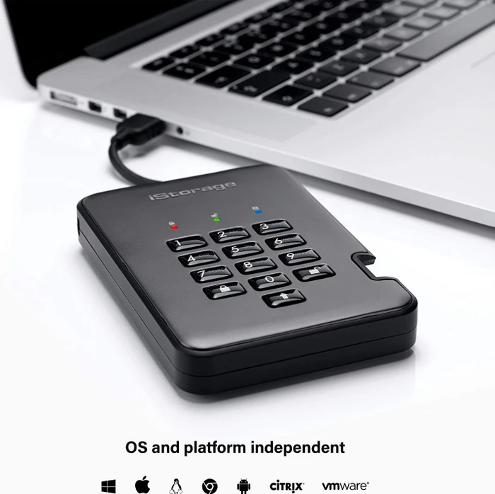 iStorage diskAshur Pro 2, 5TB, USB-A 3.0
