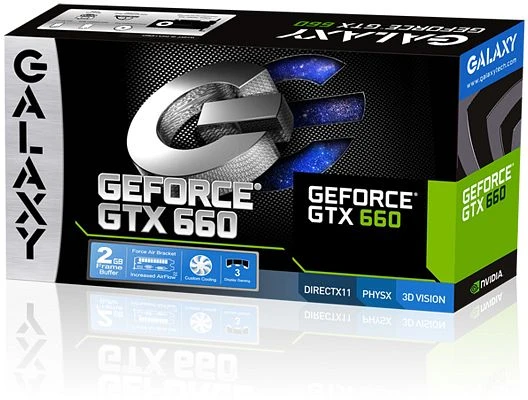 KFA2 GeForce GTX 660 Single-Fan, 2GB GDDR5, VGA, DVI, HDMI