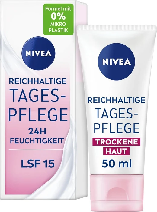 Nivea Feuchtigkeit & Reichhaltigkeit Tagescreme, 50ml