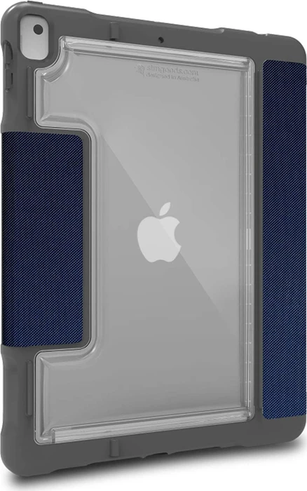 STM Dux Plus Duo blau/transparent, iPad 10.2" 7th/8th/9th gen