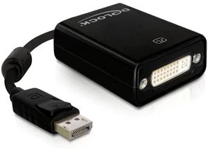 DeLOCK DisplayPort/DVI Adapterkabel schwarz