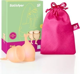 Satisfyer Feel Secure Set 15ml & 20ml orange, 1 Stück